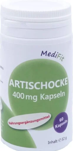 Artischocke 400 mg 60 Kapseln Medifit
