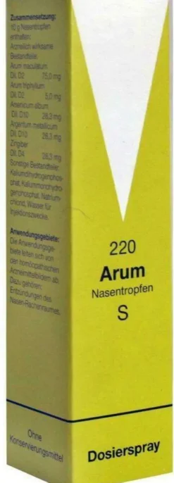 Arum Nasentropfen S 220 10 G Tropfen