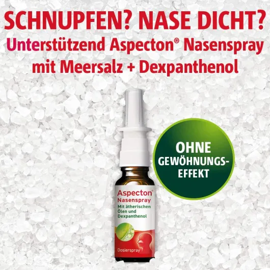 Aspecton Nasenspray 20 ml 1,5 % Kochsalz-Lösung