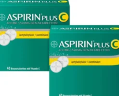 Aspirin plus C 2 x 40 Brausetabletten