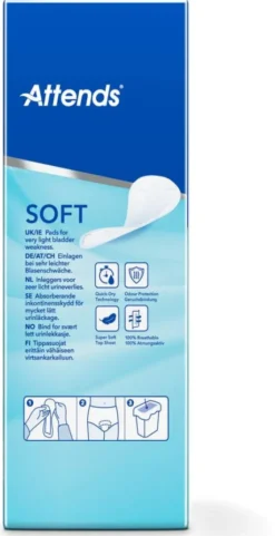 Attends Soft 0 Ultra Mini Einlagen