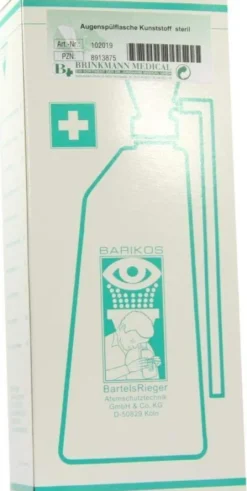 Augenspülflasche Barikos Mit Steriler Flüssigkeit