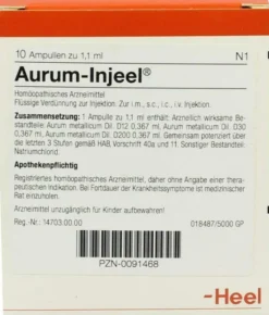 Aurum Injeele 1,1 ml