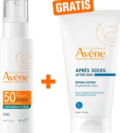 Avene Anti-Imperfection Fluid SPF 40 g + gratis Avene Repair - Lotion nach der Sonne 50 ml