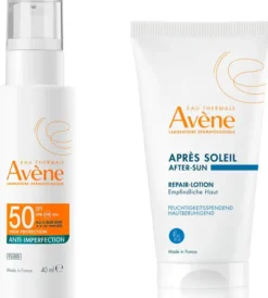 Avene Anti-Imperfection Fluid SPF 40 g + gratis Avene Repair - Lotion nach der Sonne 50 ml