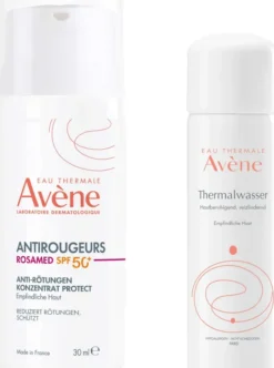 Avene Antirougeurs Rosamed Anti-Rötungen Protect SPF50 30 ml + gratis Avene Thermalwasser Spray 50 ml