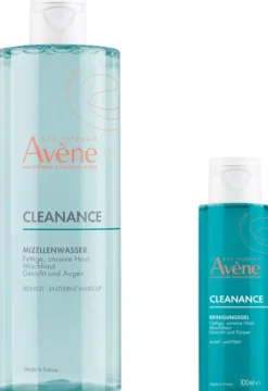 Avene Cleanance Mizellenwasser 400 ml + gratis Avene Cleanance Reinigungsgel 100 ml