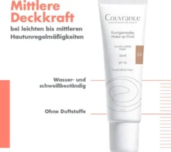 Avene Couvrance Korrigierendes Make up Sand 30 ml Fluid