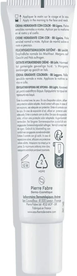 Avene Hydrance BB-LEICHT Feuchtigkeitsemulsion getönt SPF 30 40 ml