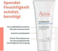 Avene Hydrance reichhaltige Feuchtigkeitscreme 40ml