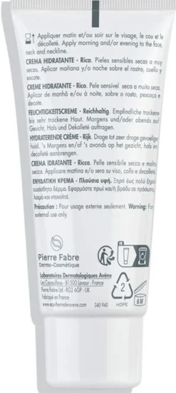 Avene Hydrance reichhaltige Feuchtigkeitscreme 40ml