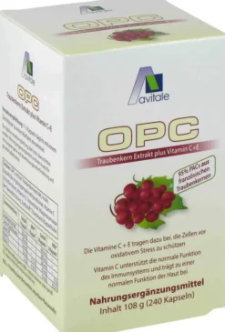 Avitale OPC Traubenkern Vegi 240 Kapseln