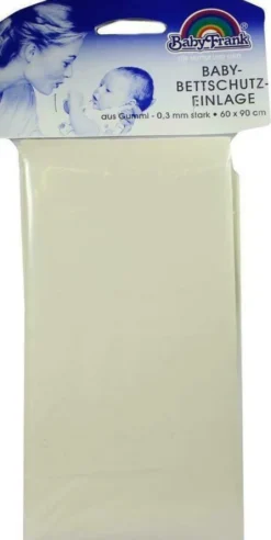 Baby Betteinlagen Gummi 60 X 90 cm Weiss 1 Stück