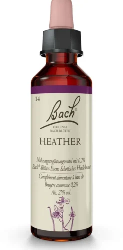 Bachblüten Heather 20 ml Tropfen