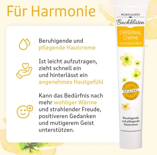 Bachblüten Original Creme Nach Dr. Bach 30 G Creme
