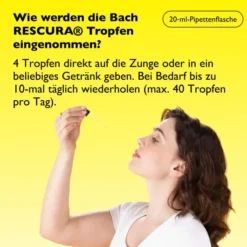 Bachblüten Rescura 20 ml Tropfen alkoholfrei