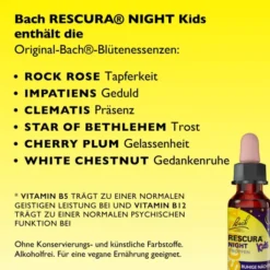 Bach Original Rescura Kids Night alkoholfrei 10 ml Tropfen