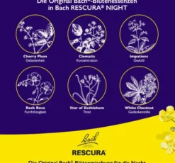 Bach Original Rescura Night Spray Mit Alkohol 7 ml Spray