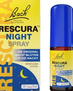 Bach Original Rescura Night Spray Mit Alkohol 7 ml Spray