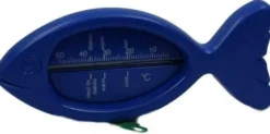 Badethermometer Fisch Blau 1 Stück