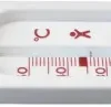 Badethermometer Kunststoff Weiß