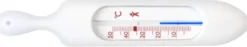 Badethermometer Kunststoff Weiß