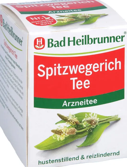 Bad Heilbrunner Tee Spitzwegerichkraut Beutel