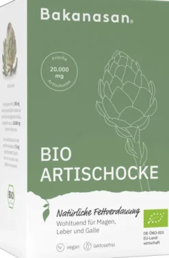 Bakanasan Bio Artischocke 100 Kapseln