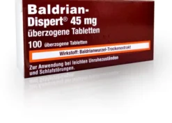 Baldrian Dispert 45 mg 100 Überzogene Tabletten