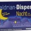 Baldrian-Dispert Nacht zum Einschlafen 50 überzogene Tabletten