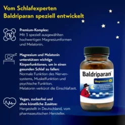 Baldriparan Magnesium Plus 120 Kapseln