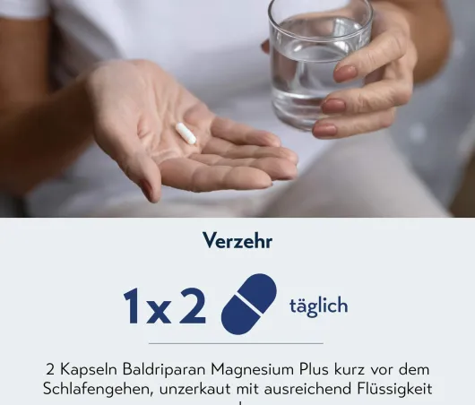Baldriparan Magnesium Plus 120 Kapseln