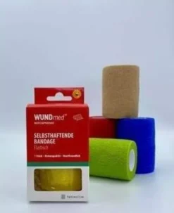 Bandage selbsthaftend 5 cm x 4,5 m farblich sortiert