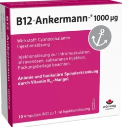 B12 Ankermann 1000 µg 10 x 1 ml Ampullen