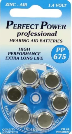 Batterien Für Hörgeräte Power Pp 675