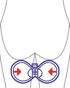 Beckenboden Trainer blau
