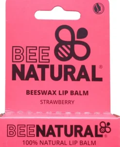 Bee Natural Lip Balm Strawberry-Erdbeere 4,2g