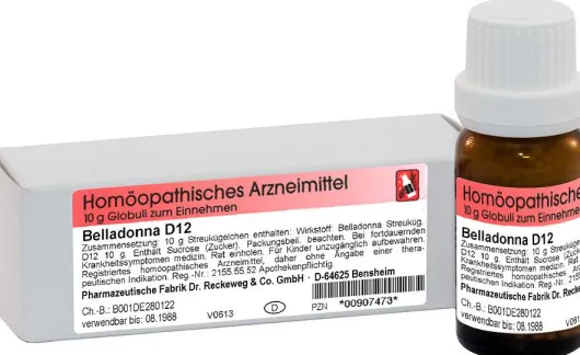 Belladonna D12 10 G Globuli