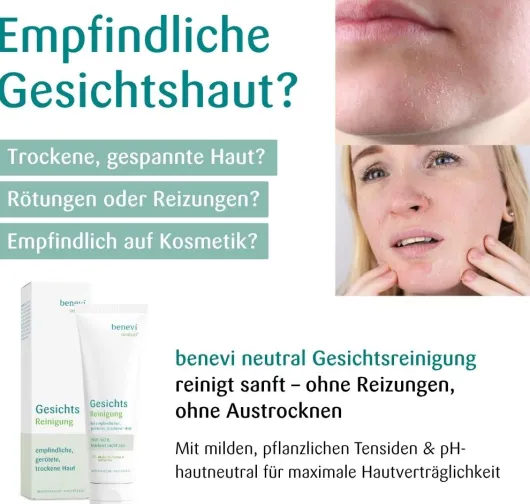Benevi Neutral Gesichts - Reinigung Gel 125 ml