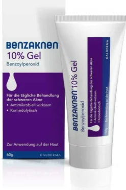 Benzaknen 10% Gel 60 g