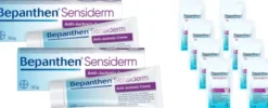 Bepanthen Sensiderm Anti-Juckreiz Creme 2 x 50 g + gratis 8 x 3,5 g Creme Sachet