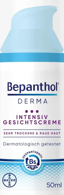 Bepanthol DERMA Intensiv Gesichtscreme 50 ml Pumpflasche