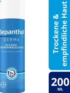 Bepanthol Derma Mildes Körperwaschgel 200 ml Flasche