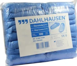 Überziehschuhe Cpe Blau 100 Stück