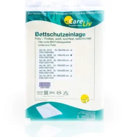 Bettschutzeinlage Folie Frottee 100x140cm