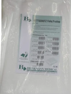 Bettschutzeinlage Folie Frottee 120x200cm