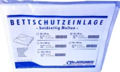 Bettschutzeinlage 50x90cm Doppelseitig Molton