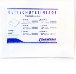 Bettschutzeinlage 120 X 90 cm Gummi Cremefarben 1 Stück