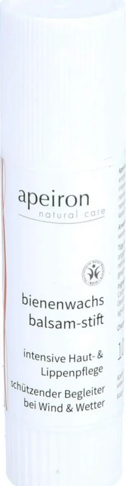 Bienenwachs Apeiron Hautpflegestift 10 ml