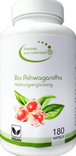 Bio Ashwagandha 180 Kapseln